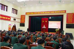 BỘ CHQS TỈNH BẮC KẠN: Tập huấn cấp ủy viên và cán bộ chính trị năm 2022
